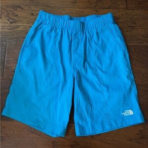 The North Face Wander Shorts Flash Dry Optic Blue Hiking Men's Size Small